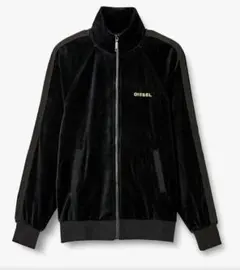 DIESEL ディーゼル トラックジャケット 黒 L 中古・古着通販】DIESEL (ディーゼル) トラックジャケット