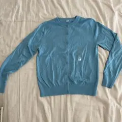 【新品未使用】UNIQLO UVカットカーディガン Sサイズ（水色）