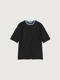 HARD TWIST COTTON BORDER BOAT NECK L/S - メルカリ