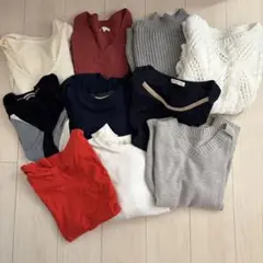 【値段交渉OK】レディース　トップス　長袖　セーター　まとめ売り　Ｌ　フリー