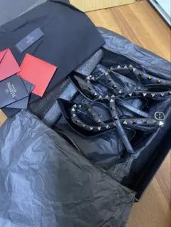 Valentino スタッズ　ヒール