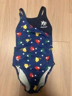 ルネサンス　Mizuno 女の子用 ワンピース水着 130cm