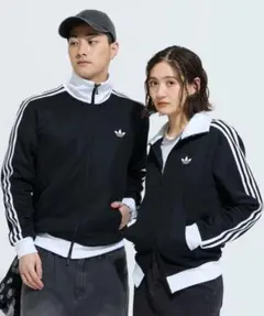adidas ベッケンバウアー　ダブルジップアップパーカー
