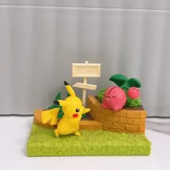 ポケモンガーデン　木漏れ日の午後 ピカチュウ & チェリンボ　リーメント