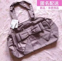 ☆新品タグ付き☆しまむら☆青木美沙子さんコラボ☆ボストンバッグ☆m 