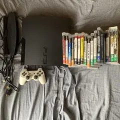 【動作確認済】PS3本体 コントローラー ゲームソフト付き CECH-3000B