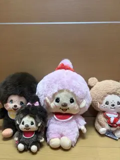 【新作】モンチッチ 超BIGぬいぐるみ3体＋チムたんBIGぬいぐるみ2体 セット 新作】モンチッチ 超BIGぬいぐるみ3体＋チムたんBIGぬいぐるみ2体