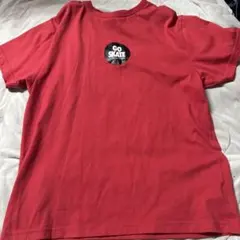 GO SKATE ロゴ Tシャツ 赤のサムネイル