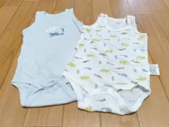 ★ 美品 タンクトップ ロンパース 70 アニマル 動物 男 女 ベビー服 ★
