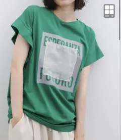 2026新品　ブージュルード　メタリックプリントTシャツのサムネイル