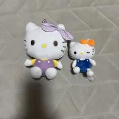 ハローキティ ぬいぐるみセット 大小2体