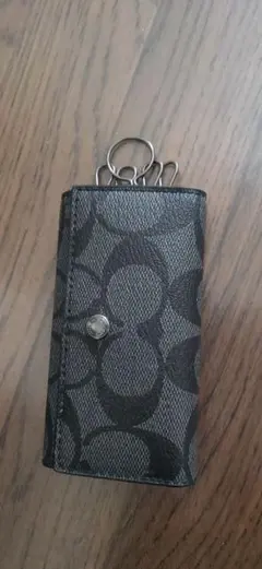 COACH キーケース.コーチ COACH シグネチャー 5リング キーケース