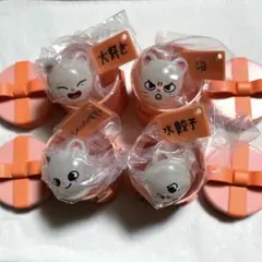 SKZOO ぷくっとバースデークリアリング ジニレット ヒョンジン コンプレート