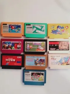 中古ファミコンソフトセット 10本セット　箱なし