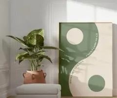 新品　アートポスター 北欧 ミッドセンチュリー　ヴィンテージ モダン ナチュラル