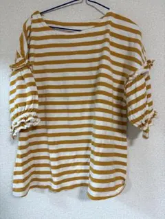 【美品】OCEAN & GROUND ボーダー トップス 140cm