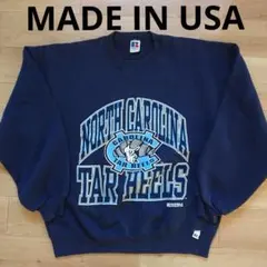 90s USA製 northcarolina L ノースカロライナ カレッジ