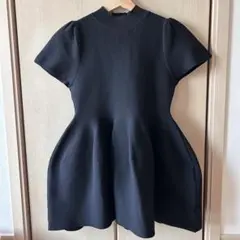 GRL ニットフレアミニワンピース