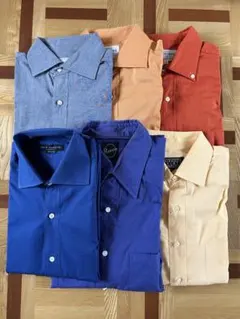 長袖ドレスシャツ　6枚セット　M・Lサイズ