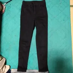 GU スキニーデニム ブラック Sサイズ