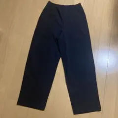 UNIQLO C ：スウェットワイドパンツS 丈長めブラック