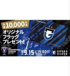 ガンバ大阪 グッズ ACL フラッグ