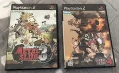 PS2 メタルスラッグ3・4 セット