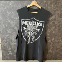 METALLICA アメリカ直輸入　ノースリーブTシャツ ブラック ML相当