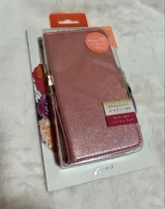 iPhone 手帳型　ケース　ピンク