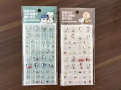 PEANUTS DROP BLOCK SEAL 2枚セット