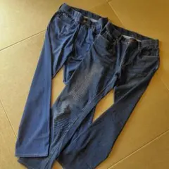 デニムパンツ Sサイズ ウエスト68〜76cm　2本セット