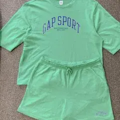 【7/21迄1,000円OFF】 GAP SPORT セットアップ グリーン