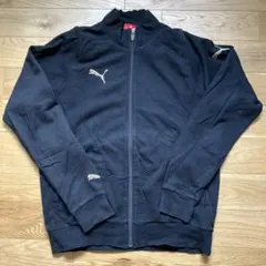 PUMA ジップアップジャケット 黒