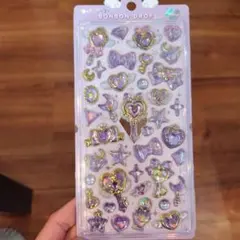 ボンボンドロップシール　マジカル　パープル