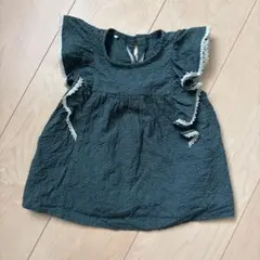 アプレレクール　チュニック　 グリーン　90