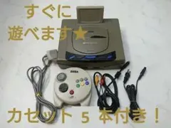 【94製 通電動作確認済み】セガサターン 本体 マルチコントローラー＆人気ソフト