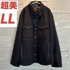 超美品✨クロコダイル　ライトジャケット　スエード調ブルゾン　XL 内ポケット