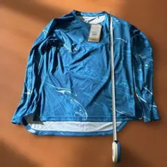 アシックス レディース グラフィックUVケア長袖シャツ S新品