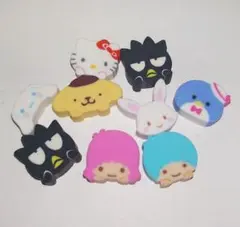 サンリオキャラクターズ　つめつめ消しゴム ９個　ミニ消しゴム