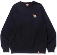 【新品未使用】CRAZYRACCOON CARTOON CREWNECK XL黒