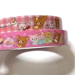 リラックマ ロールテープ セロハンテープ 2個セット 平成レトロ