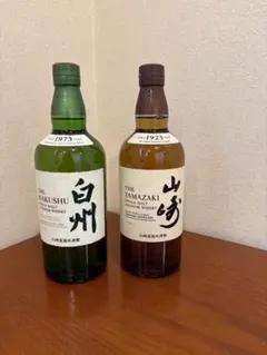 【未開封】サントリー 山崎 白州 100周年記念ボトル 2本セット 山崎 白州 100周年記念ボトル 2本セット未開封 - メルカリ