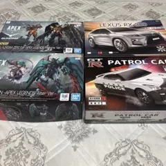 大人気　ガンダム APEX コラボ 2種セット＋リモコンカー2種