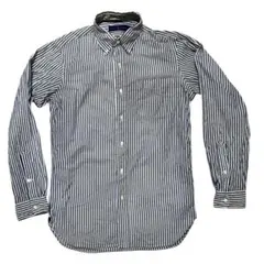 Ralph Lauren ストライプBDシャツ S 古着 定番 人気