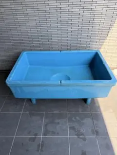 大型青タンク 縦約125cm x 横約125cm深さ約25cm - メルカリ
