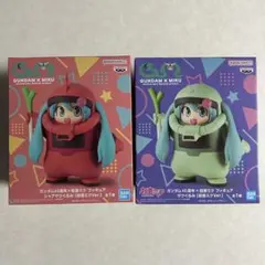 【新品未開封】GUNDAM×MIKU フィギュア 2体セット　①