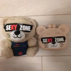 SexyZone セクベア ぬいぐるみがま口セットのサムネイル