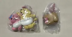 おぱんちゅうさぎとわんころ マスコット 2種セット