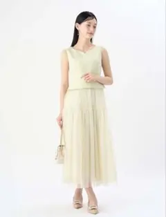 美品✨7万 フォクシー モダンエンパイアドレス ワンピース 19年