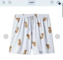 【新品未使用】ジェラピケ ドッグ柄ショートパンツ